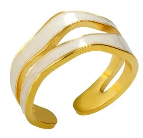 Waterproof Stainless Steel Adjustable Ring