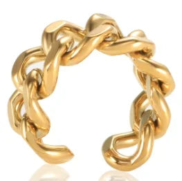 Waterproof Stainless Steel Adjustable Ring