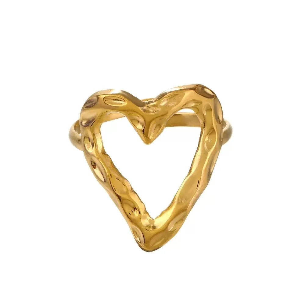 Waterproof Stainless Steel Adjustable Ring