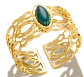 Waterproof Stainless Steel Adjustable Ring