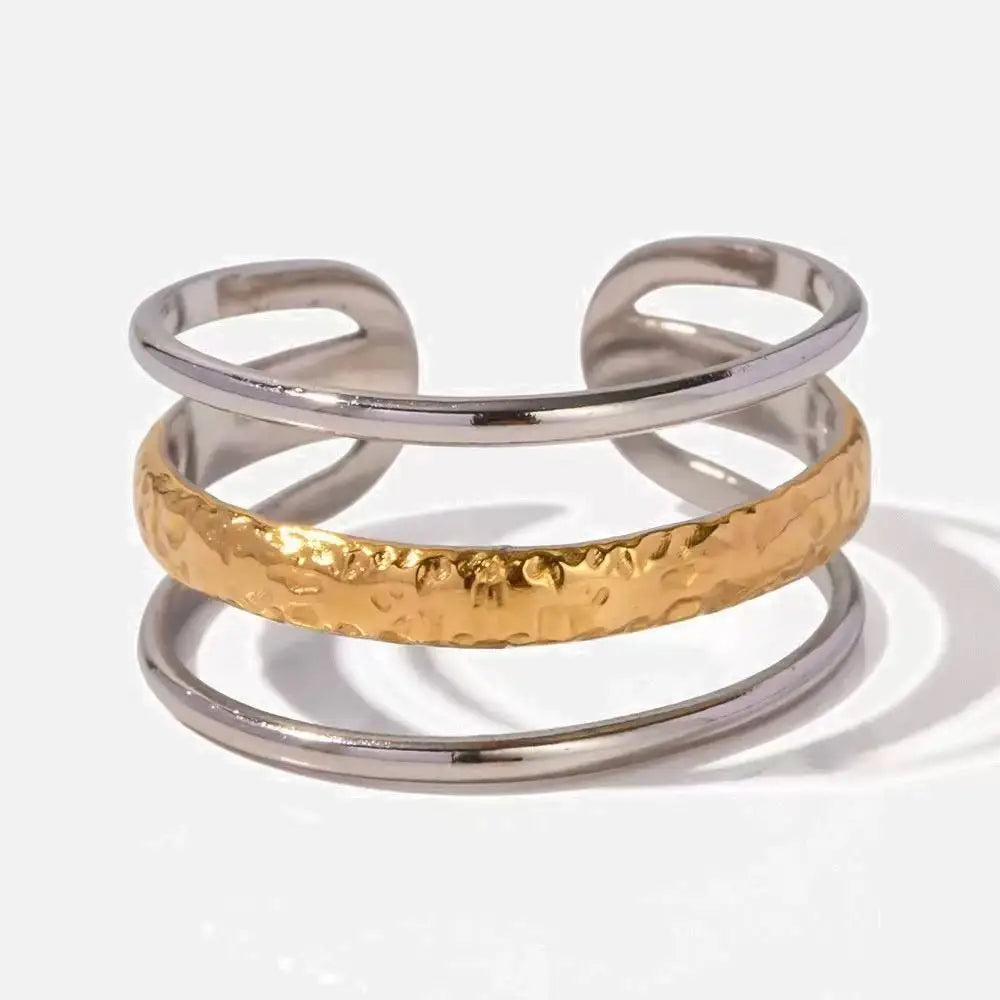 Waterproof Stainless Steel Adjustable Ring