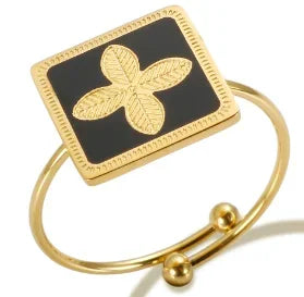 Waterproof Stainless Steel Adjustable Ring