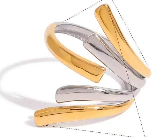 Waterproof Stainless Steel Adjustable Ring