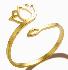 Waterproof Stainless Steel Adjustable Ring