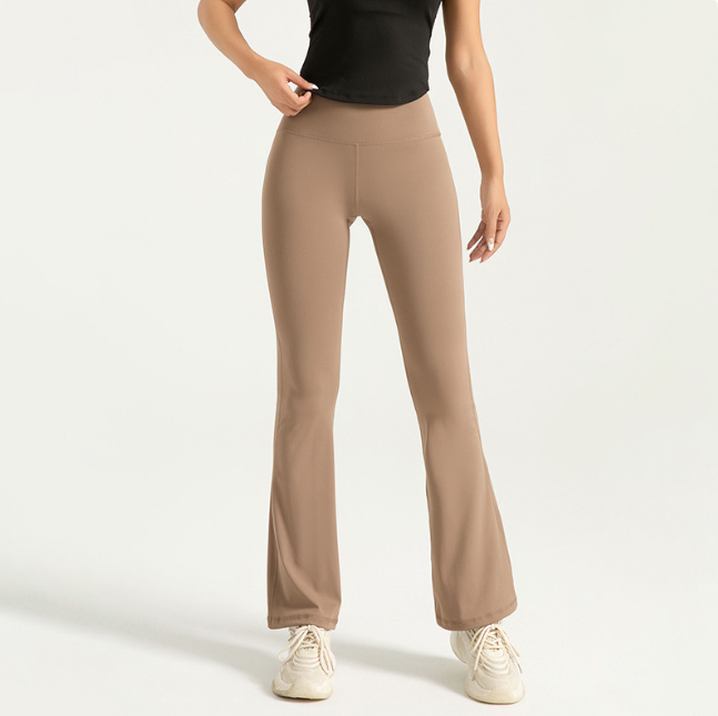 High Waist Flared Yoga Pants